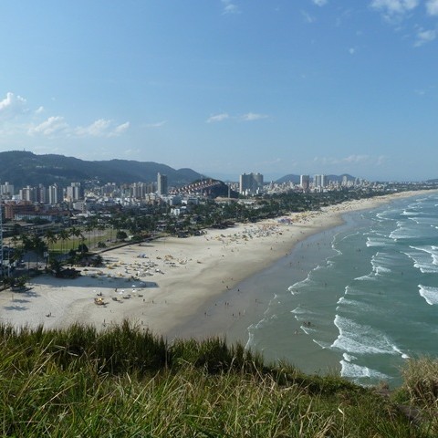Anno all'estero in Brasile: spiaggia Guaruja
