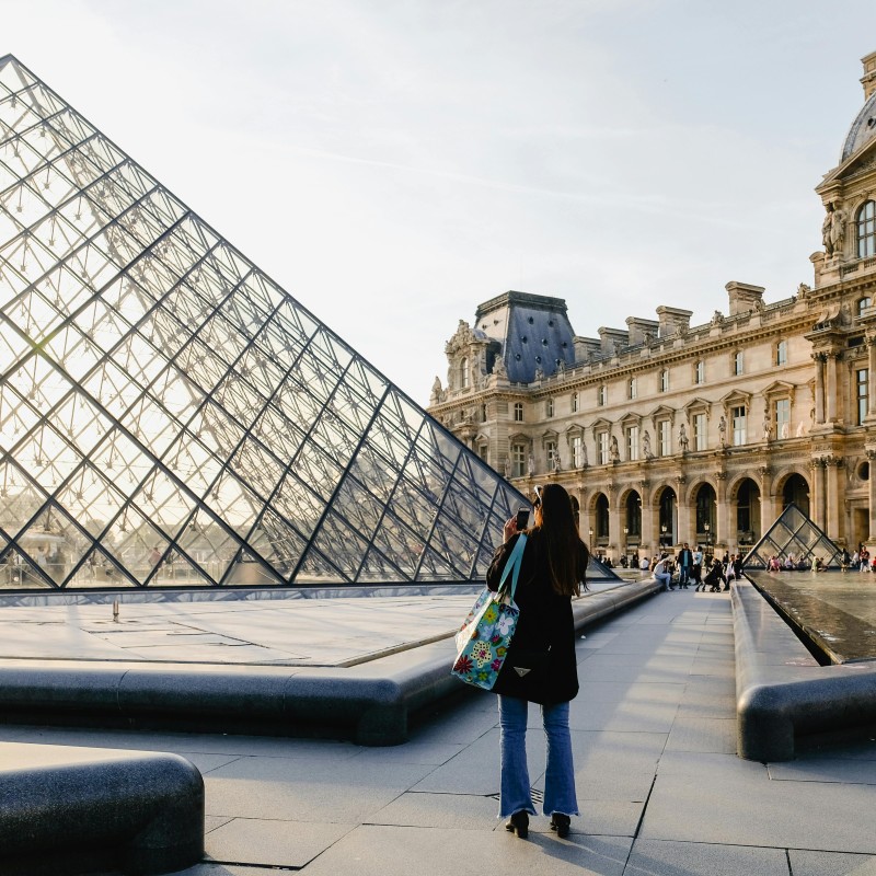 Anno all'estero in Francia: visita al Louvre